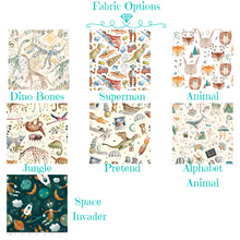 Load image into Gallery viewer, Grow With Me Boys Hoodie. Baby Hoodie, Toddler Hoodie,  Your choice fabric and size,  sizes 3months-9 years, sibling sets