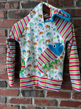 Load image into Gallery viewer, Grow With Me Boys Hoodie. Baby Hoodie, Toddler Hoodie,  Your choice fabric and size,  sizes 3months-9 years, sibling sets