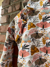 Load image into Gallery viewer, Grow With Me Girls Hoodie. Eco-friendly, Sustainable Baby, Toddler Hoodie,  Your choice fabric and size,  sizes 3 months-9 years, sibling sets