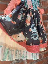 Load image into Gallery viewer, 2T Woven Double Skirted Under the Sea Ocean Boutique Dress