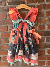Load image into Gallery viewer, 2T Woven Double Skirted Under the Sea Ocean Boutique Dress