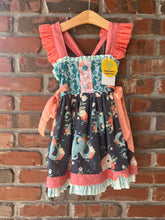 Load image into Gallery viewer, 2T Woven Double Skirted Under the Sea Ocean Boutique Dress