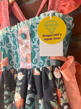 Load image into Gallery viewer, 2T Woven Double Skirted Under the Sea Ocean Boutique Dress