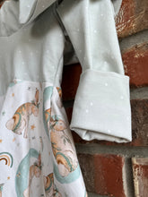Load image into Gallery viewer, Grow With Me Hooded Dress, Easter Dress, Bunny Dress, 12 months-3 years
