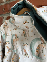 Load image into Gallery viewer, Grow With Me Hooded Dress, Easter Dress, Bunny Dress, Wharfedale, 12m-3 years