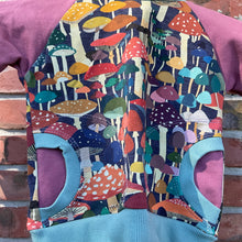 Load image into Gallery viewer, Mushroom Grow With Me Dolman Shirt with Pockets | 6–18 Months