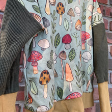 Load image into Gallery viewer, Sage Mushroom Oversized Grow With Me Shirt | 18 Months–4 Years