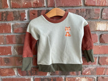 Load image into Gallery viewer, Tiger Colorblock Grow With Me Dolman Shirt | 3–12 Months