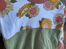 Load image into Gallery viewer, Sunflower Grow With Me Dolman Shirt | 3–12 Months