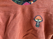 Load image into Gallery viewer, Woodland Mushroom Grow With Me Shirt | 6–18 Months