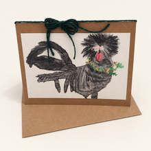 Load image into Gallery viewer, Cleaned-up Woodstock wreath card