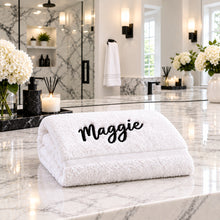 Load image into Gallery viewer, Personalized Luxurious Oversized Towel