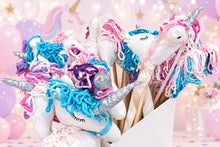 Load image into Gallery viewer, Unicorn Party Favors, Custom Unicorn Stick Horse Children's Toy