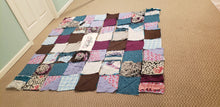 Load image into Gallery viewer, Memory Quilt, T Shirt Quilt, Baby Clothes Quilt, Grief Gift, Encouragement Gift, Memorial Gift