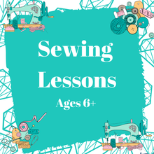 Load image into Gallery viewer, Private Monthly Sewing Lessons- $250 for 8 hours Ages 6+
