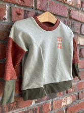 Load image into Gallery viewer, Tiger Colorblock Grow With Me Dolman Shirt | 3–12 Months

