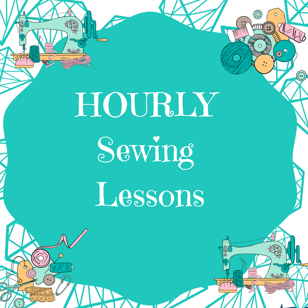 Sewing Lessons HOURLY option NEW!