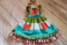 Load image into Gallery viewer, Size 6 Boutique Pocket, Double Skirted Pageant Dress, Woodland
